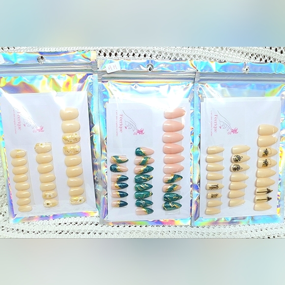 3 sets press on - Picture 1 of 4